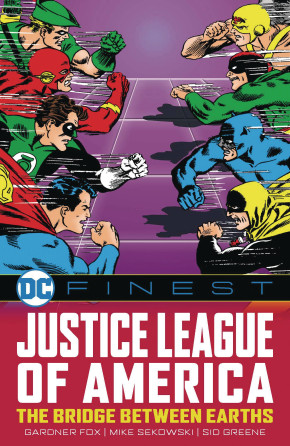 DC FINEST JUSTICE LEAGUE OF AMERICA THE BRIDGE BETWEEN EARTHS GRAPHIC NOVEL