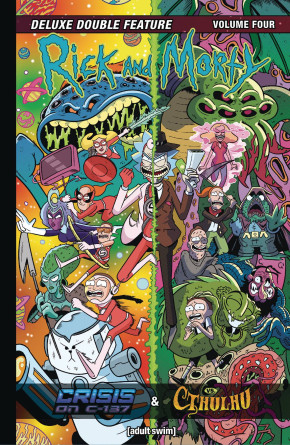 RICK AND MORTY DELUXE DOUBLE FEATURE VOLUME 4 HARDCOVER