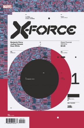 X-FORCE #1 (2019 SERIES) MULLER DESIGN 1 IN 10 INCENTIVE VARIANT 