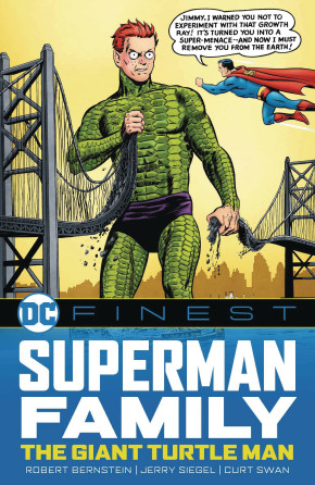DC FINEST SUPERMAN FAMILY THE GIANT TURTLE MAN GRAPHIC NOVEL