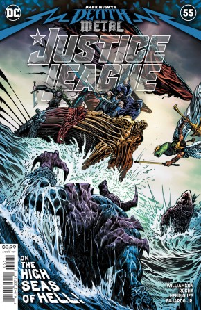 JUSTICE LEAGUE #55 (2018 SERIES) DARK NIGHTS DEATH METAL TIE-IN