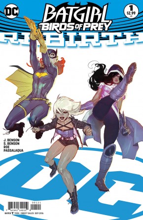 BATGIRL AND THE BIRDS OF PREY REBIRTH #1 VARIANT EDITION