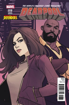 DEADPOOL VOLUME 5 #18 DEFENDERS VARIANT COVER