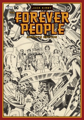JACK KIRBY FOREVER PEOPLE ARTIST EDITION HARDCOVER