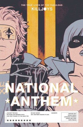 TRUE LIVES FABULOUS KILLJOYS NATIONAL ANTHEM GRAPHIC NOVEL