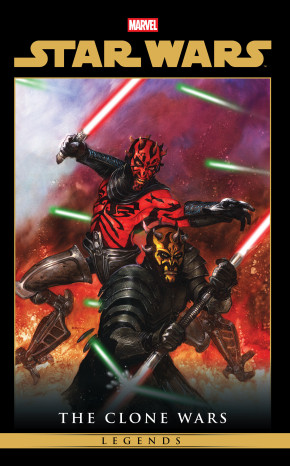 STAR WARS LEGENDS THE CLONE WARS OMNIBUS VOLUME 1 HARDCOVER DAVE DORMAN DM VARIANT COVER