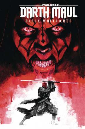 STAR WARS DARTH MAUL BLACK WHITE AND RED TREASURY EDITION GRAPHIC NOVEL