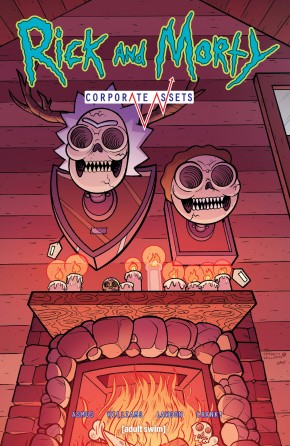 RICK AND MORTY CORPORATE ASSETS GRAPHIC NOVEL