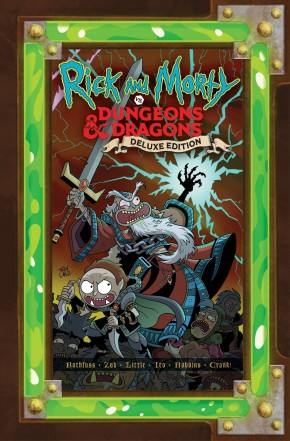 RICK AND MORTY VS DUNGEONS AND DRAGONS HARDCOVER