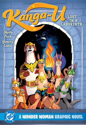 KANGA-U LOST IN A LABYRINTH A WONDER WOMAN GRAPHIC NOVEL GRAPHIC NOVEL