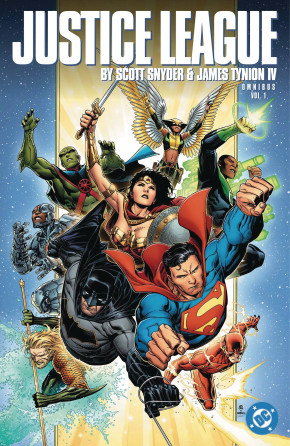 JUSTICE LEAGUE BY SNYDER AND TYNION IV OMNIBUS VOLUME 1 HARDCOVER