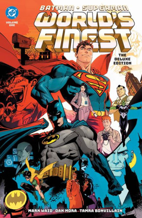 BATMAN SUPERMAN WORLDS FINEST DELUXE EDITION VOLUME 1 HARDCOVER
