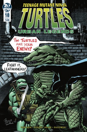 TEENAGE MUTANT NINJA TURTLES URBAN LEGENDS #18 