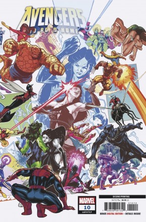 AVENGERS NO ROAD HOME #10 2ND PRINTING