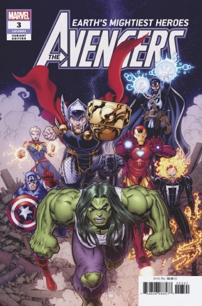 AVENGERS #3 ART ADAMS 1 IN 25 INCENTIVE VARIANT 