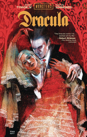 UNIVERSAL MONSTERS DRACULA HARDCOVER MARTIN SIMMONDS COVER