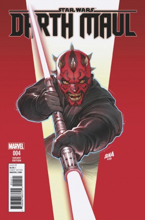 STAR WARS DARTH MAUL #4 NAKAYAMA 1 IN 25 INCENTIVE VARIANT COVER 