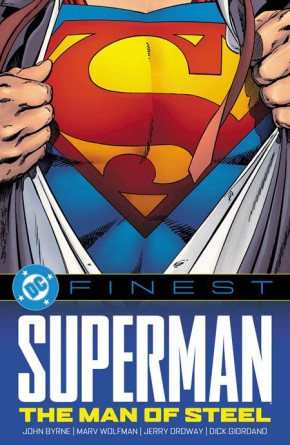 DC FINEST SUPERMAN THE MAN OF STEEL GRAPHIC NOVEL