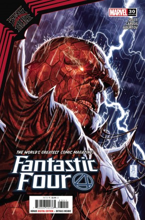 FANTASTIC FOUR #30 (2018 SERIES) KING IN BLACK TIE-IN