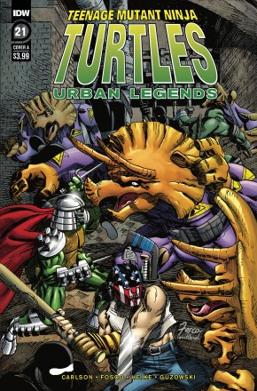 TEENAGE MUTANT NINJA TURTLES URBAN LEGENDS #21