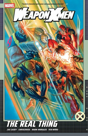 WEAPON X-MEN THE REAL THING GRAPHIC NOVEL
