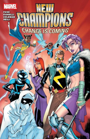 NEW CHAMPIONS CHANGE IS COMING GRAPHIC NOVEL