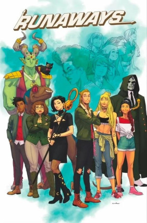 RUNAWAYS BY RAINBOW ROWELL OMNIBUS HARDCOVER ROBERTA INGRANATA COVER