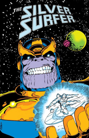 SILVER SURFER THE INFINITY GAUNTLET OMNIBUS RON LIM MARVEL AGE DM VARIANT COVER
