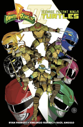 POWER RANGERS TEENAGE MUTANT NINJA TURTLES VOLUME 3 GRAPHIC NOVEL