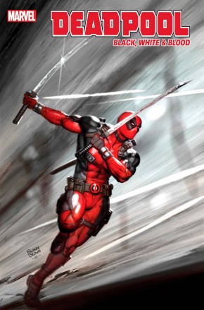 DEADPOOL BLACK WHITE BLOOD #4 