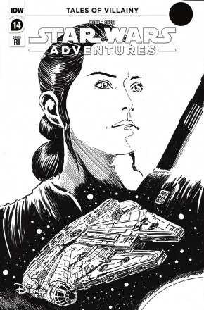 STAR WARS ADVENTURES #14 (2020 SERIES) FRANCAVILLA 1 IN 10 INCENTIVE VARIANT