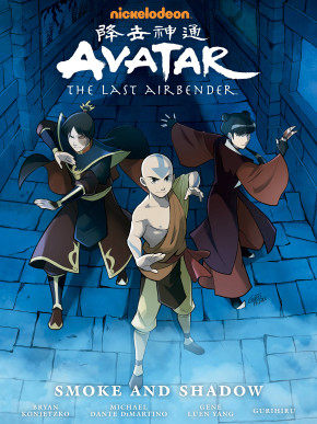 AVATAR THE LAST AIRBENDER SMOKE AND SHADOW LIBRARY EDITION HARDCOVER