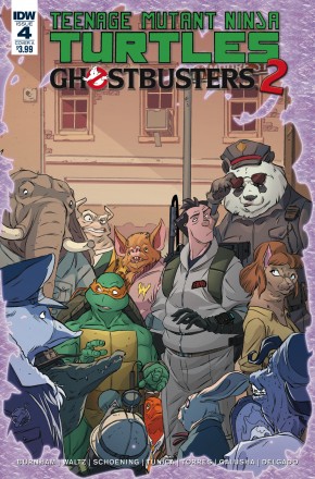 TEENAGE MUTANT NINJA TURTLES GHOSTBUSTERS II #4 