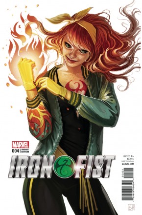 IRON FIST #4 HANS MARY JANE VARIANT COVER 