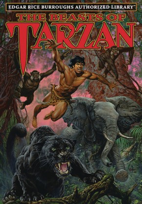 EDGAR RICE BURROUGHS AUTHORIZED LIBRARY EDITION TARZAN VOLUME 3 THE BEASTS OF TARZAN HARDCOVER