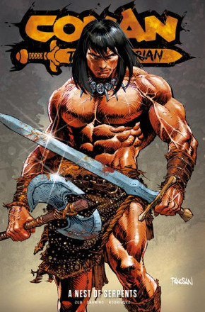 CONAN THE BARBARIAN VOLUME 6 A NEST OF SERPENTS GRAPHIC NOVEL DAN PANOSIAN COVER