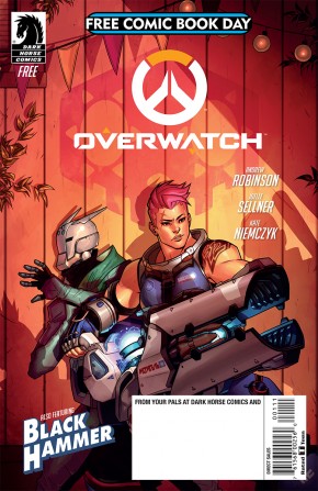 FCBD 2018 DARK HORSE OVERWATCH AND BLACK HAMMER