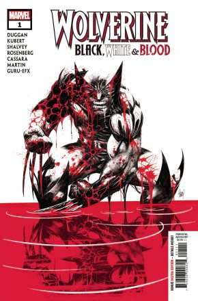 WOLVERINE BLACK WHITE BLOOD #1