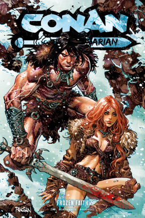 CONAN THE BARBARIAN VOLUME 4 FROZEN FAITH GRAPHIC NOVEL DAN PANOSIAN COVER