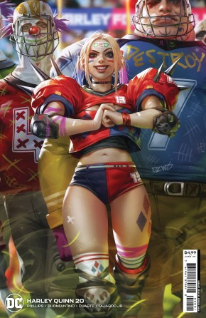 HARLEY QUINN #20 (2021 SERIES) CHEW CARD STOCK VARIANT