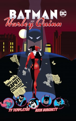 BATMAN AND HARLEY QUINN HARDCOVER