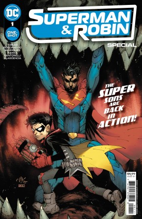 SUPERMAN AND ROBIN ONE SHOT #1 COVER A BOGDANOVIC