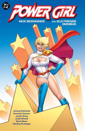 POWER GIRL NEW BEGINNINGS AND OLD FRIENDS OMNIBUS HARDCOVER