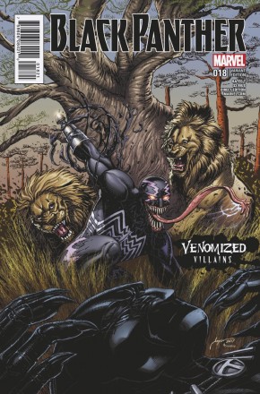 BLACK PANTHER #18 (2016 SERIES) VENOMIZED KLAW VARIANT