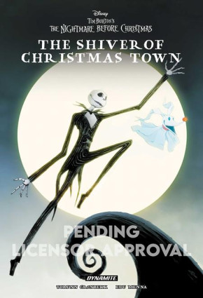 DISNEY TIM BURTONS THE NIGHTMARE BEFORE CHRISTMAS THE SHIVER OF CHRISTMAS TOWN HARDCOVER