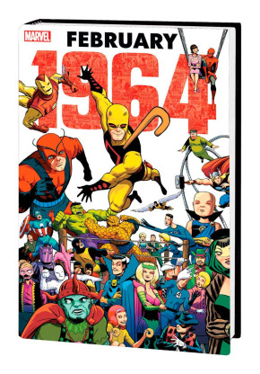 MARVEL FEBRUARY 1964 OMNIBUS HARDCOVER JAVIER RODRIGUEZ COVER