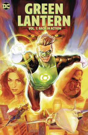 GREEN LANTERN VOLUME 1 BACK IN ACTION GRAPHIC NOVEL XERMANICO COVER