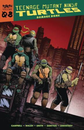 TEENAGE MUTANT NINJA TURTLES REBORN VOLUME 8 DAMAGE DONE GRAPHIC NOVEL