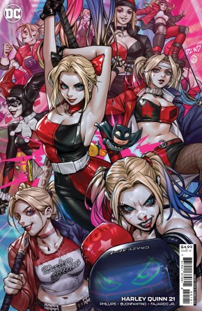 HARLEY QUINN #21 (2021 SERIES) CHEW CARD STOCK VARIANT