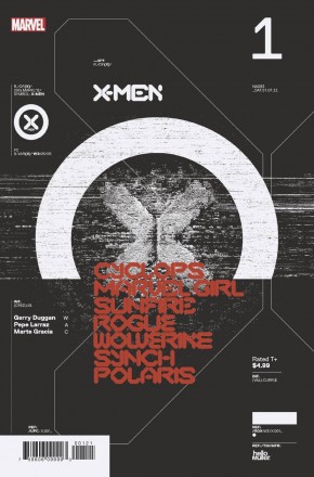 X-MEN #1 (2021 SERIES) MULLER DESIGN 1 IN 10 INCENTIVE VARIANT  